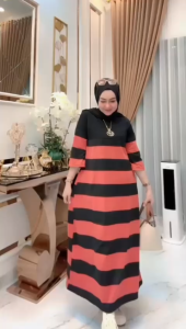 Midi dres salur mewah terbaru kekinian By NABIL