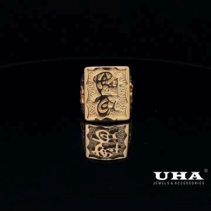N1149 Nhẫn nam thiết kế chữ PHÁT TÀI sang trọng UHA