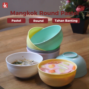 Indokurnia Mangkok Round Pastel