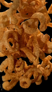 [READY STOCK] Pork Crunch Wok Hei Original Salted Butter & Garlic 100g - Pork Rind Pork Skin