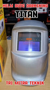 TITAN helm las otomatis auto darkening welding helmet MERK TITAN