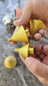 Mata Bor Countersink Flute Chamfer Drill Bit Kerucut Granit Marmer Keramik Marble