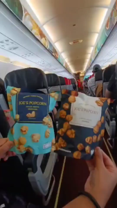 โจป๊อปคอร์น Joes Popcorn ข้าวโพดอบกรอบ แบบถุง 38 กรัม