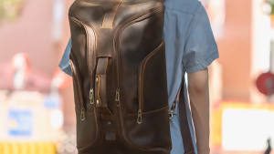 Tas Travel Pria Kulit Asli Crazy Horse Multifungsi 3 Kegunaan Ransel Travel Pria - Ransel Laptop Pria - Tas Tangan Travel Pria Besar