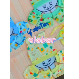 Topi Bayi / Topi Kupluk Kaos kaki bayi 1 Set / Set Topi SarungTangan Dan Kaos Kaki celemet Bayi Baru Lahir