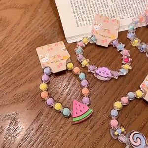Gratis Semua - Gelang Mute Anak Perempuan / Bracelet Lucu Manik-manik / Gelang Manik-manik Korean Style
