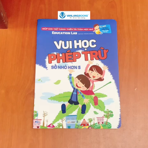 Sách - Tư Duy Toán Học Hàn Quốc - Vui Học Phép Trừ (Số Nhỏ Hơn 5)(Tái Bản)-Vanlangbooks