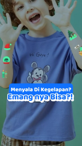 Zoetoys Disney Temporary Tattoo Glow In The Dark | Tato Gambar Kartun Anak Mudah Di Hapus | Mainan Edukasi Anak