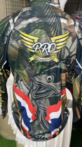ลาย PLA CHON V2 เสื้อตกปลา JK Thailand เสื้อกันยูวี  ป้องกันรังสี UV 80% แห้งเร็ว