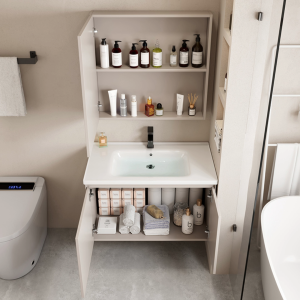 Lemari Kamar Mandi Aluminium Desain Minimalis Modern