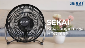 SEKAI Kipas Angin Meja / Kipas Angin Duduk Tornado 9 Inch - HDO 915-S