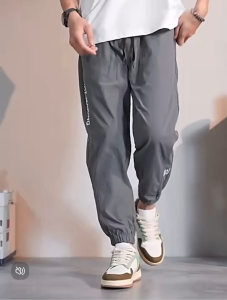 #062#L-5XL#กางเกงผู้ชายขาจั้มผ้าโพลีเอสเตอร์เนื้อผ้าระบายอากาสได้ดีเอวยางยืดใส่ได้ทุกโอกาศ