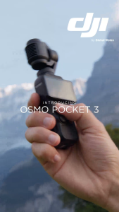 DJI Osmo Pocket 3 | Camera cầm tay bỏ túi nhỏ gọn quay video vlog sắc nét 4K 120fps (DJI OP 3 Vlog Camera)