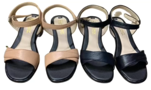 giày sandanl nữ da bò thật gót liên cao 5p ANH DUY PU5P/002