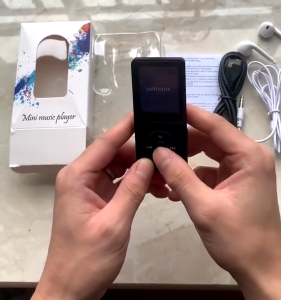 MP4 Player Bluetooth MP3 Mini Player Bluetooth MP3 Bluetooth Speaker USB/Type C 1.8 Inch Radio FM Free 32GB Card