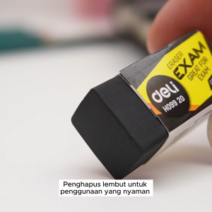 Deli Penghapus Pensil 2B Lembut untuk Penggunaan yang Nyaman Ramah Lingkungan EH09920