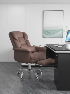 L&Q เก้าอี้ เก้าอี้ทำงานงาน office chair เก้าอี้คอมพิวเตอร์  นั่งสบาย  พักผ่อน เก้าอี้อีสปอร์ต ออกแบบตามหลักสรีรศาสตร์ ฟรีหมอนหนุนเอวสบาย