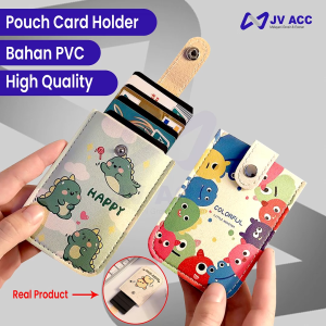NVN-TK1 POUCH TEMPAT KARTU ID / BANK CARD / EMONEY MODEL TARIK PULL OUT CARD HOLDER SLOT UNIVERSAL
