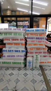 (ชุดละ 2 แพค) โฟม SB 200 แพคละ 100 ชิ้น ถาด ขนาด 20x20x1.5 cm.