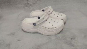 Crocs Beja mid-top casual sandals for women slippers pure rubber material washable OEM