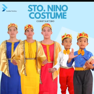 Checked Austee Kids Costume Sto Nino and Constantino Biblical Costumes Traditional Attire