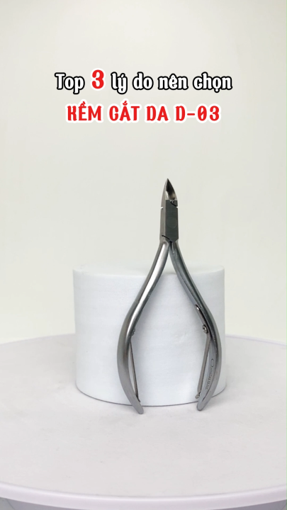 Kềm Cắt Da Inox Không Gỉ D03 - Bao Simili - Mỹ Phẩm Quyên Chính Hãng ...