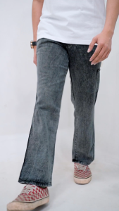 Otsky X Cavier Celana Jeans Pria Carpenter Denim Absolut Reguler Fit