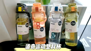 900ml BPA FREE TRITAN DODGE Water Bottle Handle Tea Separation Cup Shaker Portable Outdoor Travel Leakproof便携式不含BPA