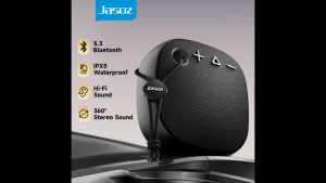 Jasoz Speaker Bluetooth Portable Wireless Super Bass TF Card IPX5 Waterproof Full Bass Murah Speaker