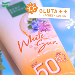 White Sun Cooling Body Lotion SPF 50 PA+++ | BABY BRIGHT