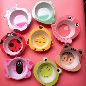 Bát ăn dặm cho bé mẫu Hình Thú đẹp không chứa BPA an toàn cho sức khỏe