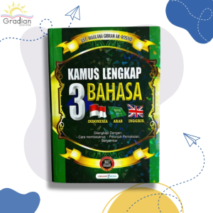 Kamus Lengkap 3 Bahasa Indonesia Arab Inggris / Kamus Bahasa Arab Edisi Terlengkap