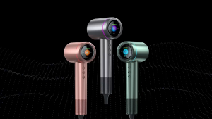 Hair Dryer Professional High Speed Hairdryer 1600W Hair Care Essence Blow Dryer Fast Drying Display Negative Ion Styling With Magnetic Nozzle Valentines Day Gifts