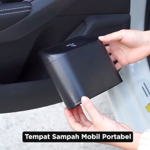Mainland Tempat Sampah Mobil Mini Dengan Sistem Tekan Kotak Penyimpanan Samping Mobil Tempat Sampah Kreatif Yang Bisa Digunakan Di Mobil Dan Rumah HSB818