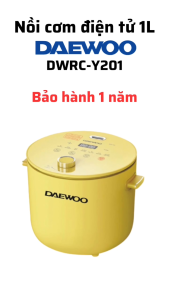 Daewoo Nồi cơm điện cảm ứng đa chức năng DWRC-Y201 (1 Lít) công suất 400W - Hàng chính hãng