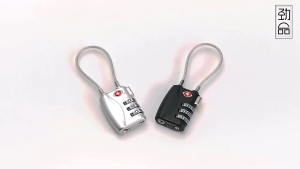 3 Digits TSA Approved Luggage Travel Password Lock Resistance Travel Luggage Bag Zinc Alloy Lock Kunci Locker Steel Wire