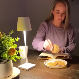 LED touch light desk lamp bedroom study special eye protection study living room bedside lamp