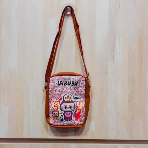 กระเป๋าทรงตั้งเด็กเล็ก เด็กอนุบาล LBB - งานหนัง PU - ขนาด 18×14.5×4 cm