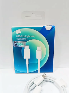 Kabel Data Light 12 100% Usb Type-C To Light data cable 1meter Pack Biru
