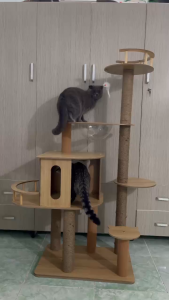 Mã CT001 trụ cào móng cho mèo PETDECOR tạo không gian chơi cho boss