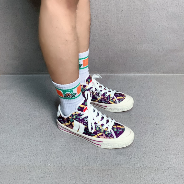 Dorks Batik Wangsa Sepatu Sneakers Casual Pria Wanita Sepatu