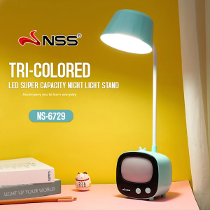 Foldable portable rechargeable student study bedroom desktop book reading indoor lighting desk lamp NS-6729