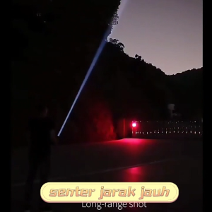 𝑨𝑵𝑩𝑶𝑳𝑻 G35 Senter LED Super Terang Laser Jarak Jauh Senter LED Super Terang Tahan Lama Zoomable Senter Tahan Air Senter 100000 lumens TYPE-C Charging Flashlight
