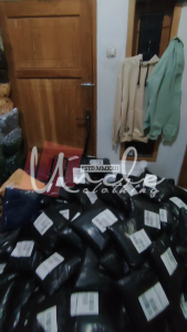 Uncle Clothing - Sweater Hoodie Zipper Pria Jumper Warna Hitam Bahan Fleece