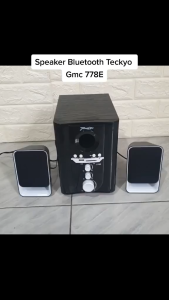 TECKYO 778E By GMC Speaker Multimedia BLUETOOTH FM RADIO - PALING LARIS