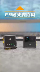Mikrofon lavalier nirkabel untuk iPhone-untuk streaming langsung/ perekaman video/youtube