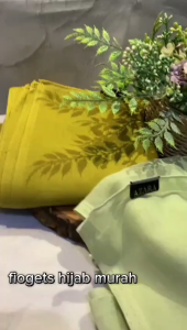 Hijab Segi Empat Paris Premium / Jilbab Paris Jadul Polos 115x115 Cm