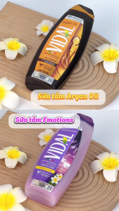 Sữa tắm gội 2 trong 1 Vidal 500ml thành phần tự nhiên dành cho cả gia đình