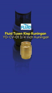 Fluid Tusen Klep Kuningan YD-CV-01 3/4 Inch
