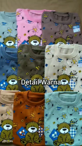 Setelan Sweater Jaket Bayi Anak Panjang BEAR HBc SNI Size 6-18 Bulan ZPY83